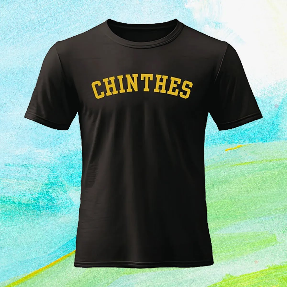 BAMBOO T-SHIRT WITH CHINTHE