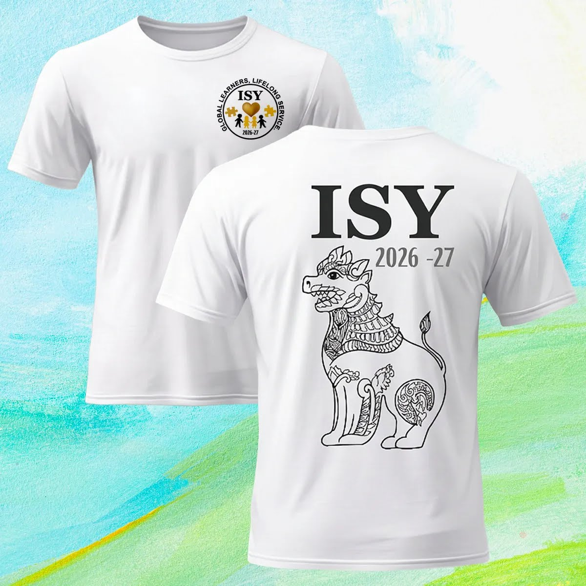 WHITE BAMBOO T-SHIRT